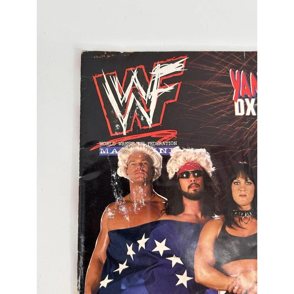 Vintage WWF Magazine July 1998 Chyna Billy Gunn Triple H Road Dogg X-Pac DX
